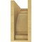 Ekena Millwork 6"W x 18"D x 12"H Classic Hughes Rough Cedar Woodgrain TimberThane Corbel, Primed Tan CORUR06X18X12HUGRCPR - alternate 3